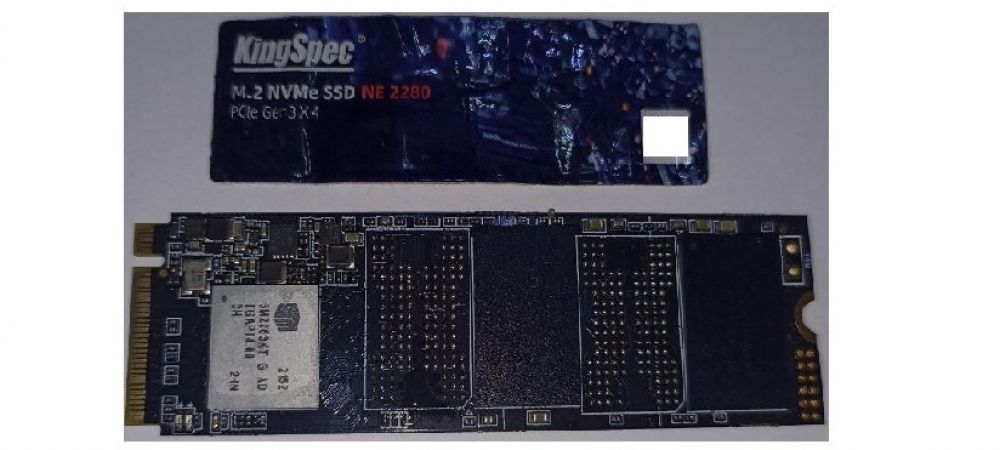 Кейс: SSD M.2 NVMe KingSpec